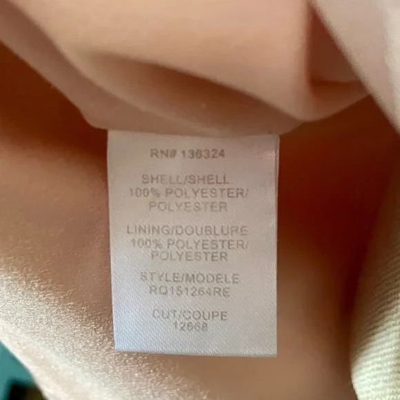 HALSTON Heritage Blush Pink Jacquard Dress w/ Cap Sleeves - Size 4 - Picture 7 of 10